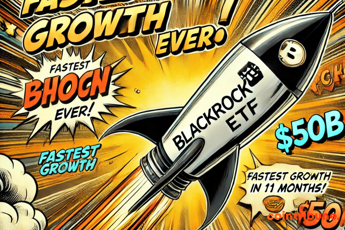 BlackRock's Bitcoin ETF Is Experiencing The Fastest Growth In The History Of ETFs!